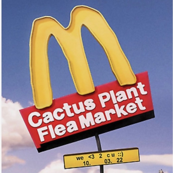 CACTUS PLANT FLEA MARKET SMILES PLUSH TOY SET